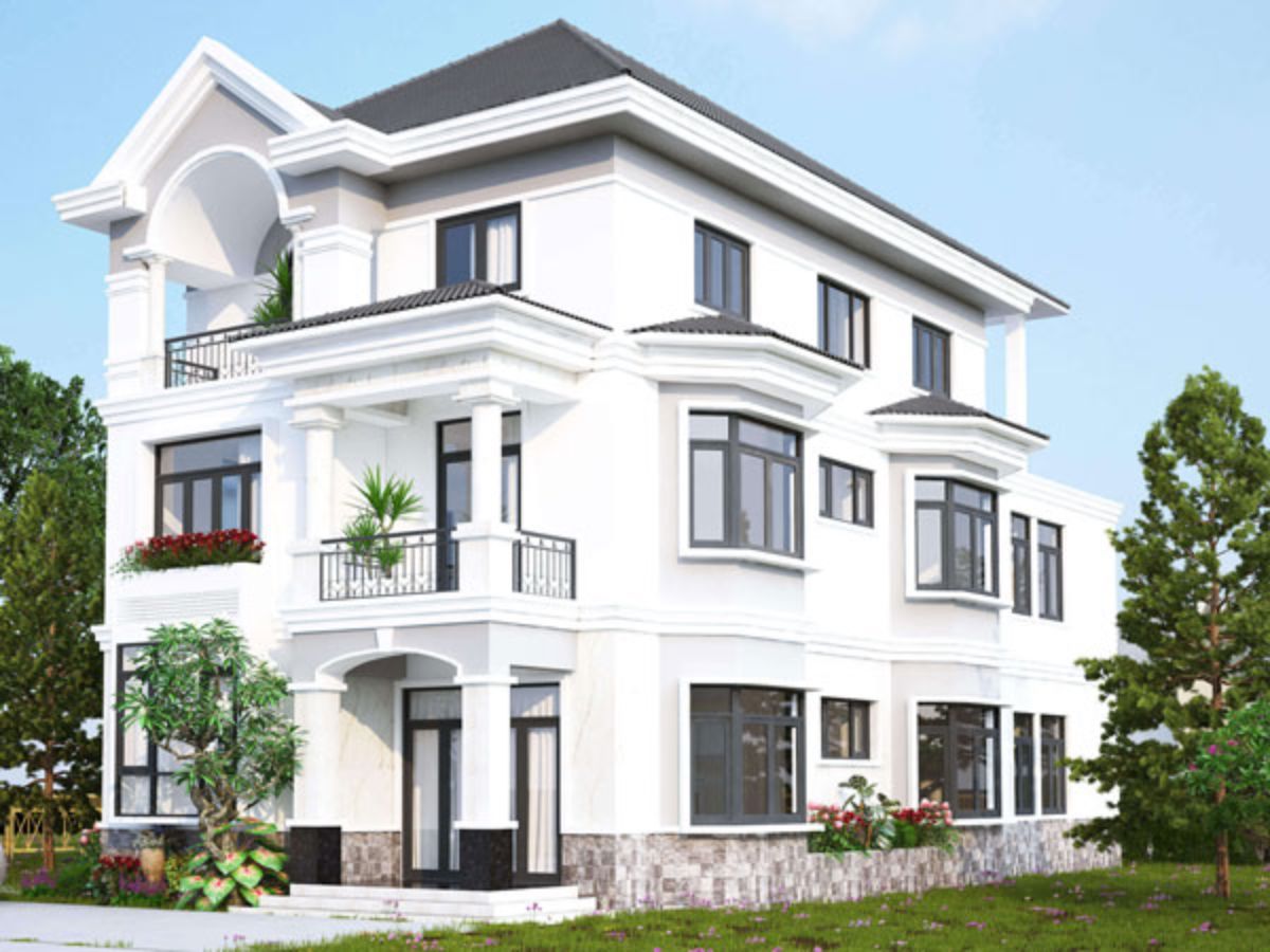 Mẫu sơn nh&agrave; hiện đại ng&agrave;y nay thường sử dụng gam m&agrave;u trung t&iacute;nh