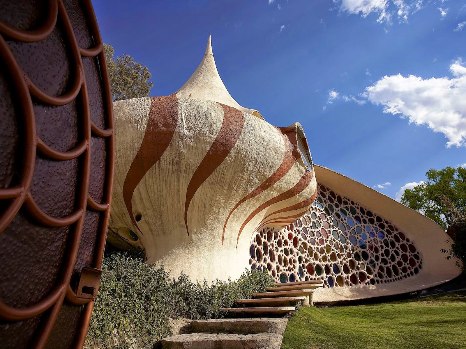 Ngôi nhà có hình vỏ ốc độc đáo