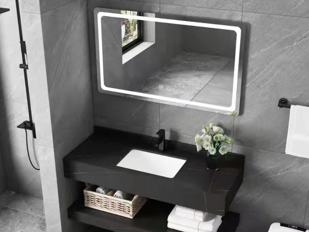 Tủ lavabo âm bàn sẽ giúp không gian trở nên hiện đại hơn