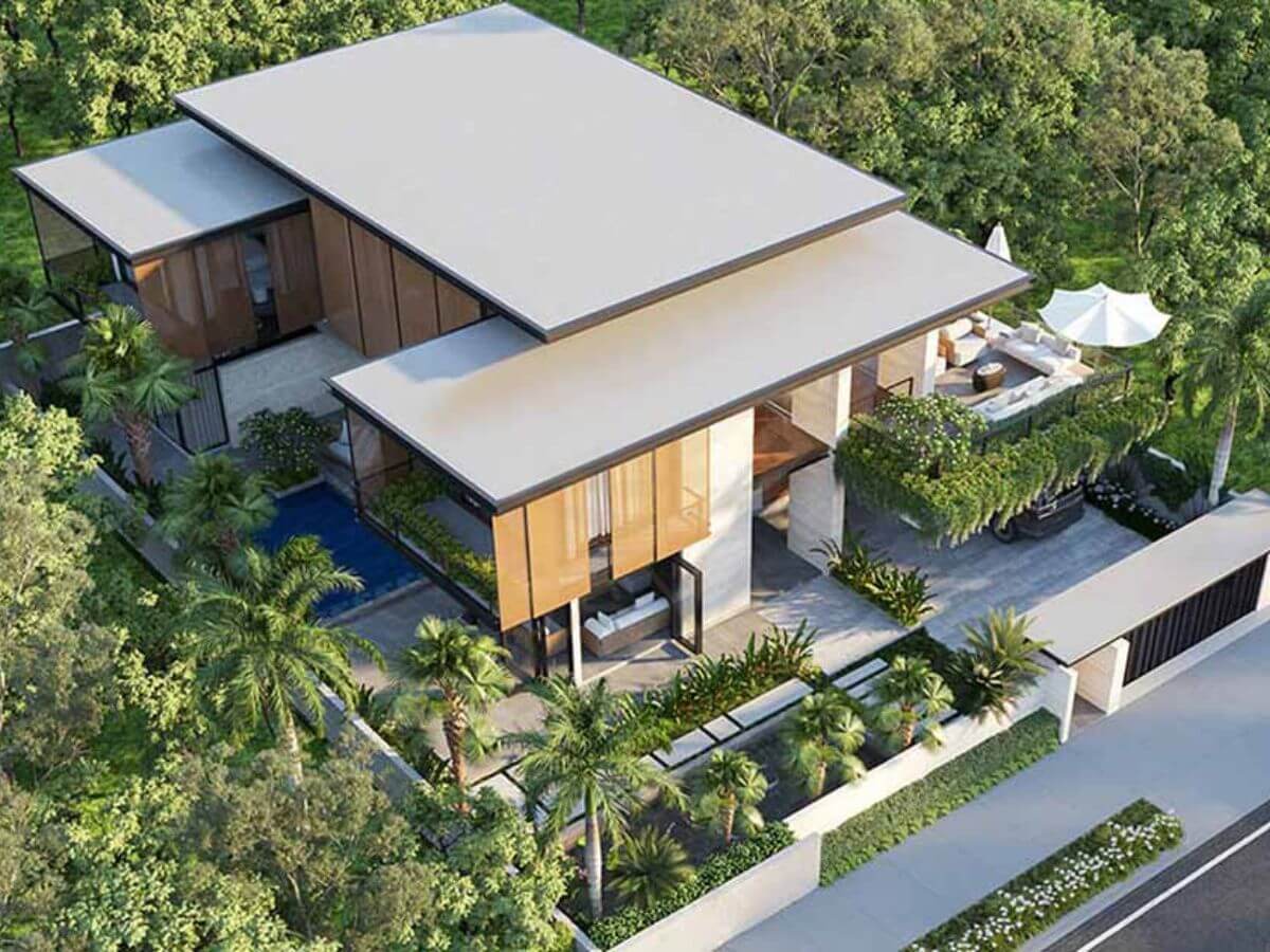 Villa kết hợp s&acirc;n vườn thường được x&acirc;y dựng tr&ecirc;n c&aacute;c khu đất rộng
