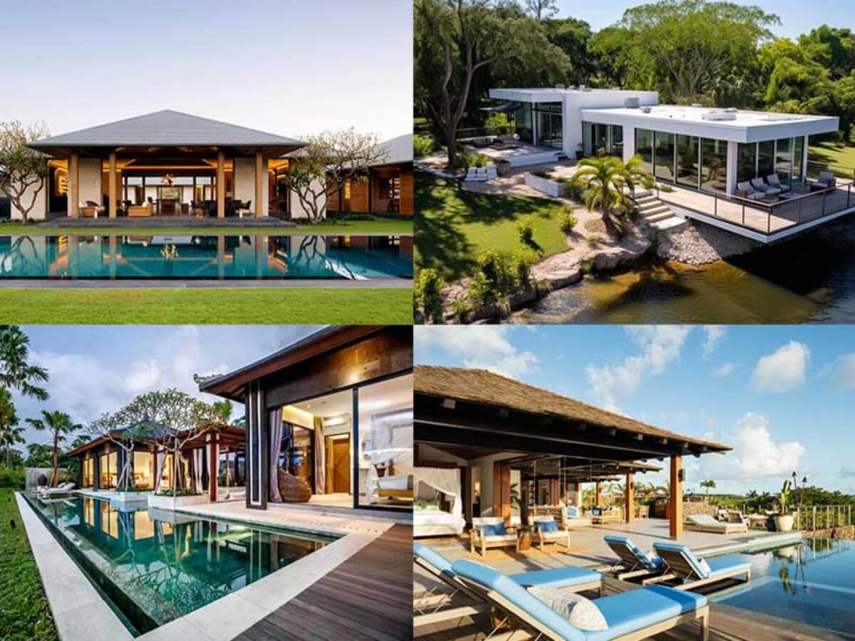 Mẫu nh&agrave; villa hiện đại 1 tầng c&oacute; thiết kế mở gần gũi thi&ecirc;n nhi&ecirc;n