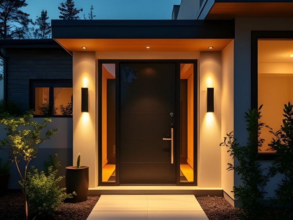 Đ&egrave;n LED gắn tường