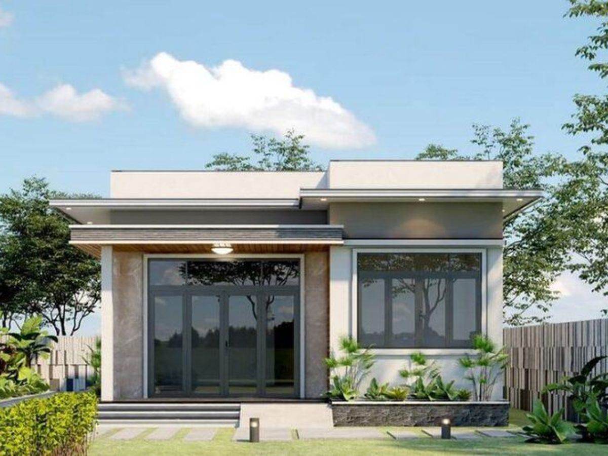 Nh&agrave; cấp 4 n&ocirc;ng th&ocirc;n m&aacute;i bằng