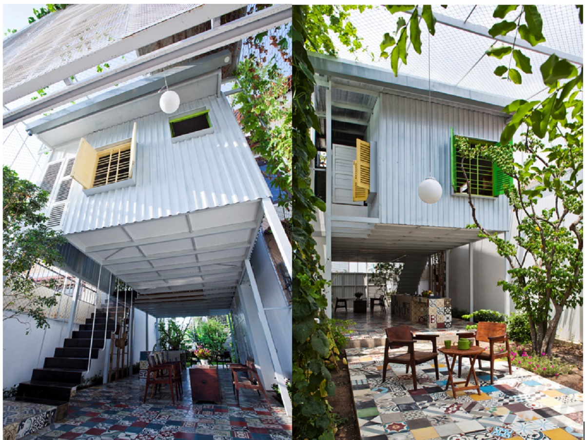 Đặc điểm của loại công trình này chính là chúng ta không cần đổ móng trước khi xây dựng