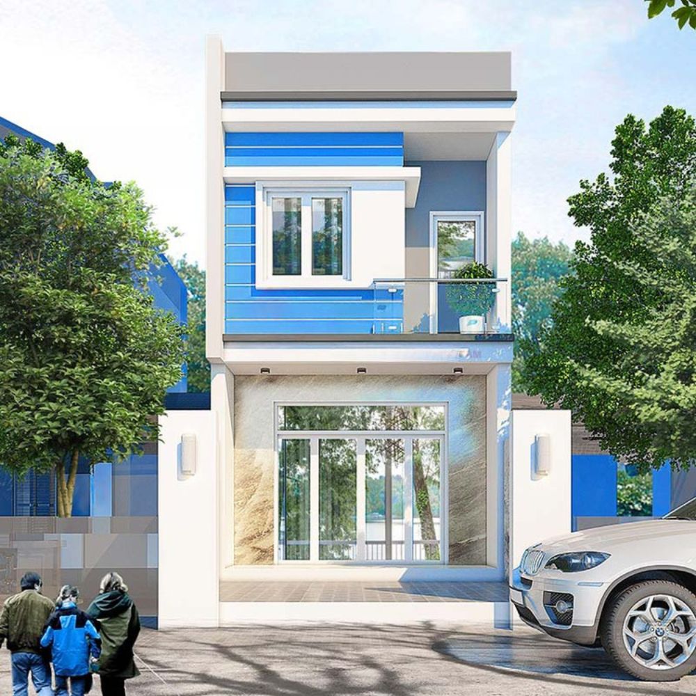 C&aacute;c mẫu nh&agrave; phố 2 tầng ng&agrave;y c&agrave;ng được nhiều gia đ&igrave;nh ưa chuộng