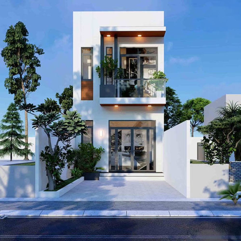 Nh&agrave; phố 2 tầng l&agrave; giải ph&aacute;p tối ưu cho quỹ đất hẹp v&agrave; d&agrave;i