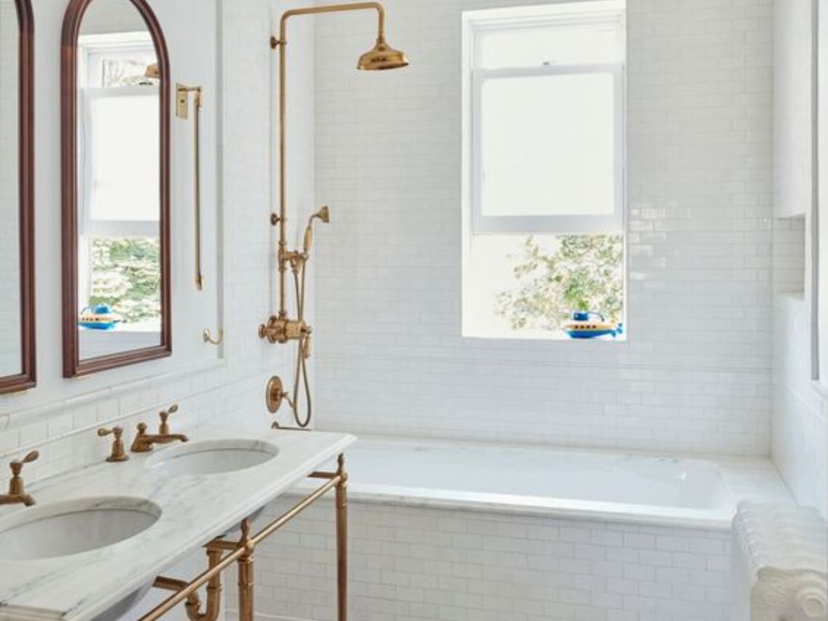 Nhà tắm vintage được yêu thích