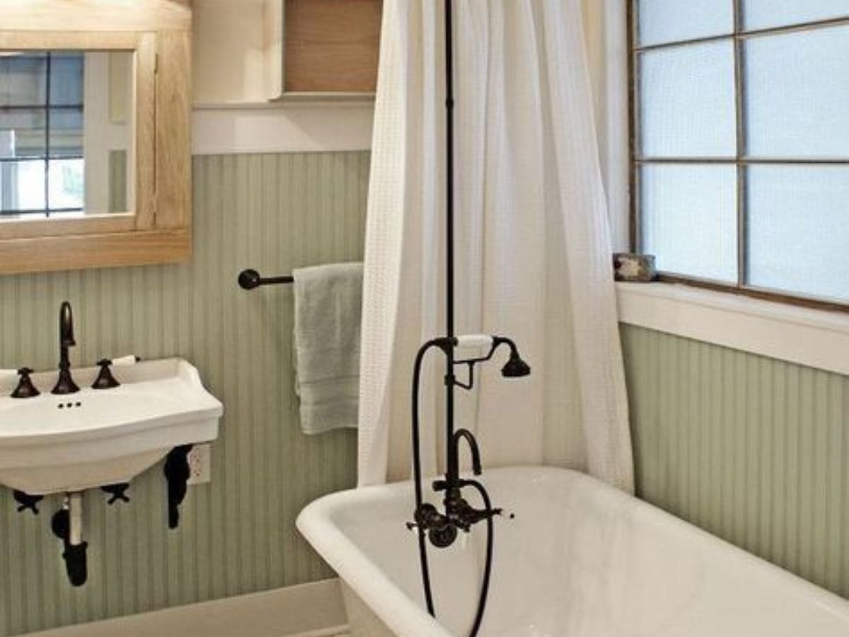 Bộ sen tắm, vòi xả từ đồng màu đen độc đáo