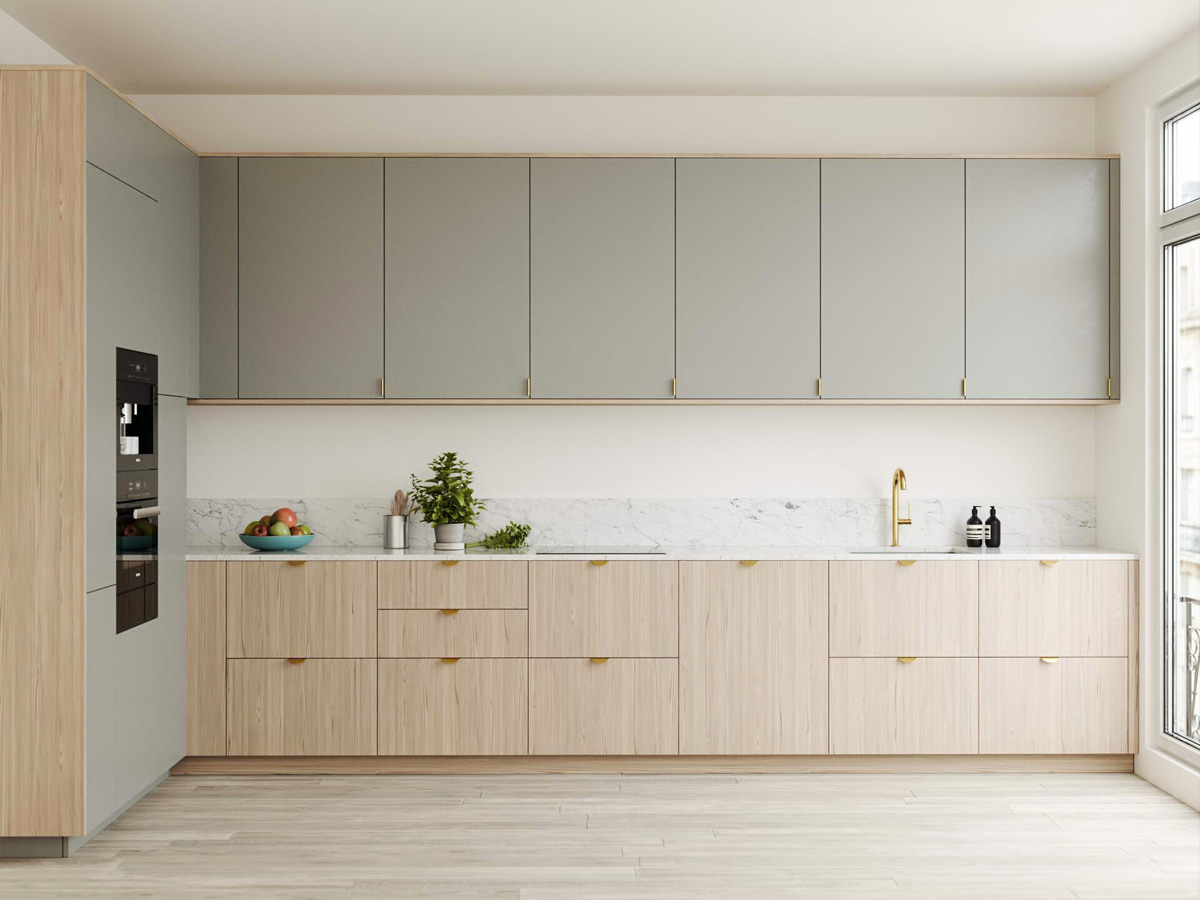 Tủ bếp được coi là món đồ nội thất phòng bếp không thể thiếu