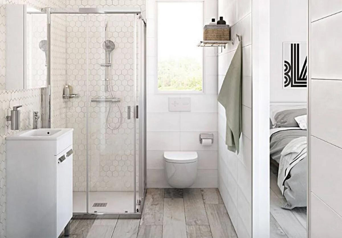 Đảm bảo khoảng cách giữa các thiết bị vệ sinh