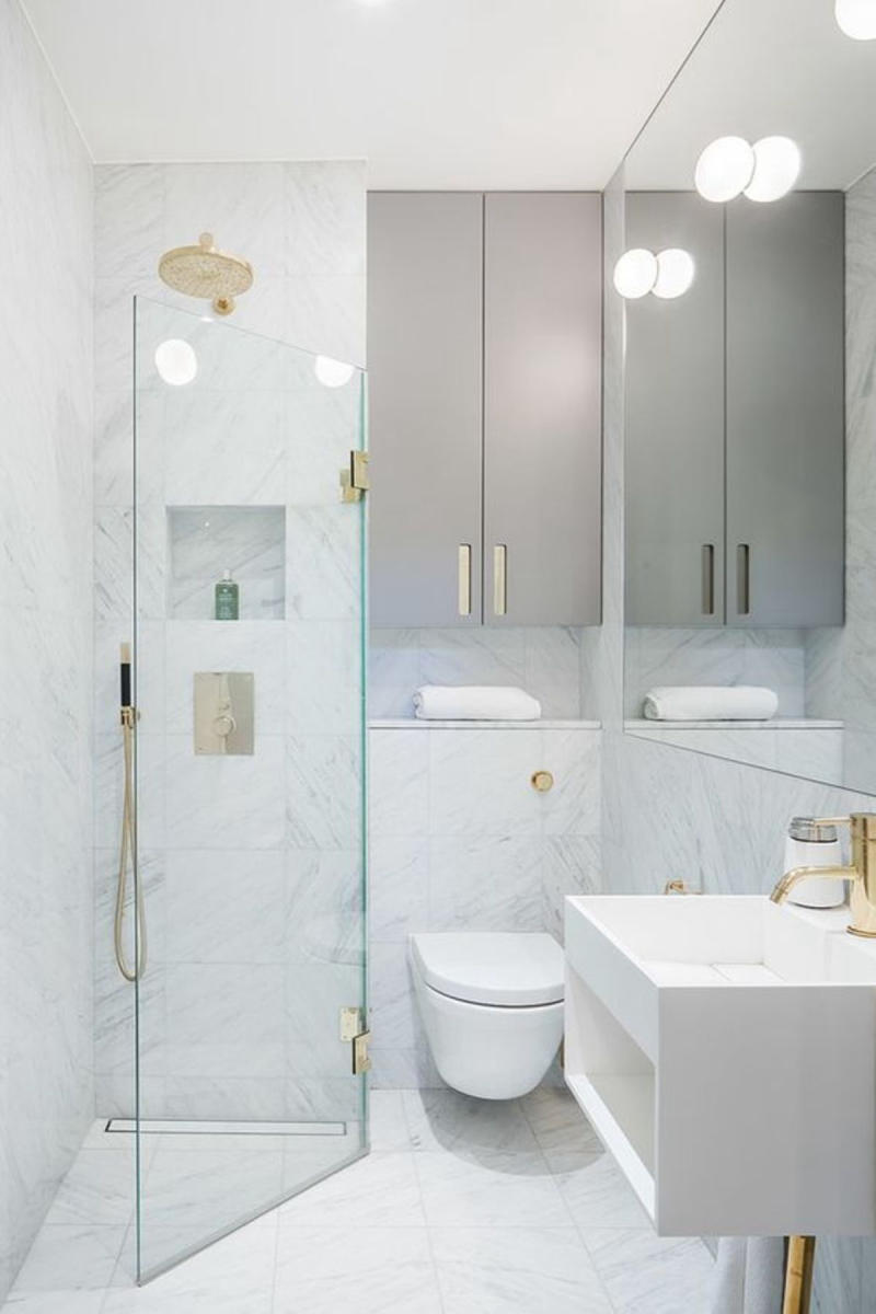Xu hướng thiết kế phòng tắm nhỏ 2m2