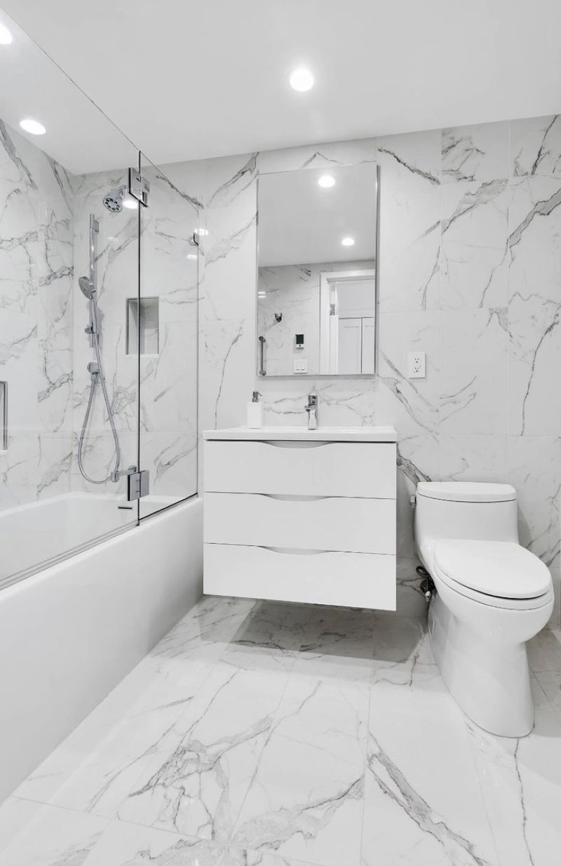 Xu hướng thiết kế phòng tắm nhỏ 2m2
