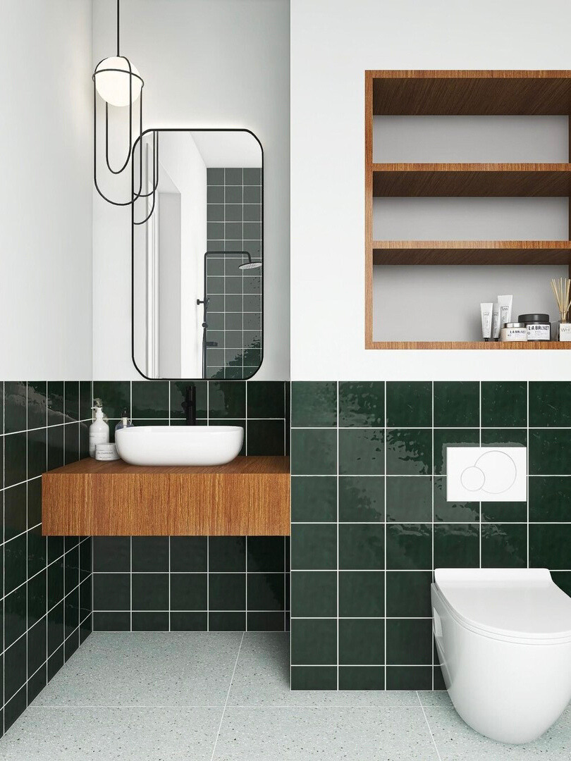 Xu hướng thiết kế phòng tắm nhỏ 2m2