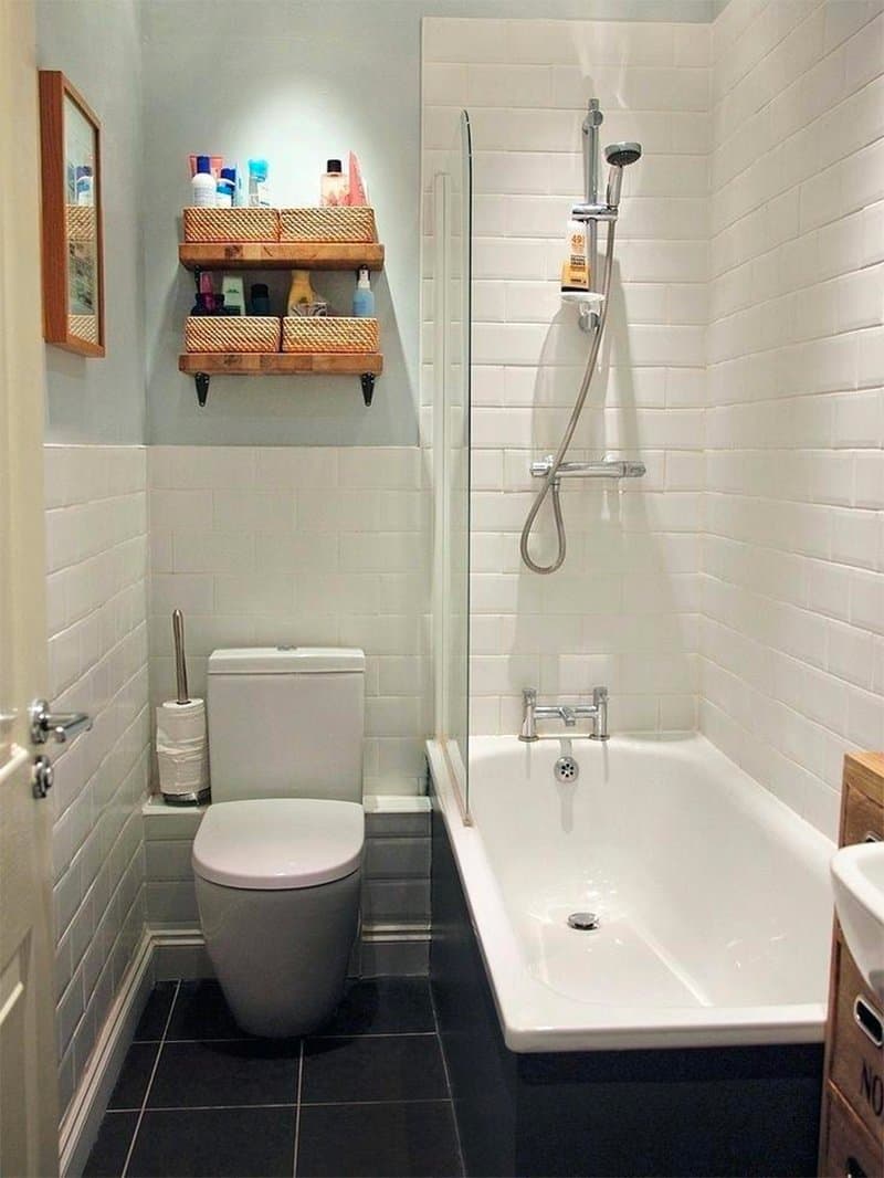 Xu hướng thiết kế phòng tắm nhỏ 2m2