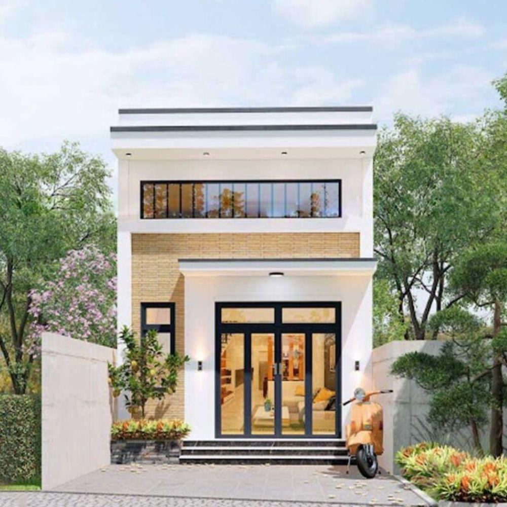 Nh&agrave; ống 1 tầng 5x20 c&oacute; g&aacute;c lửng gi&uacute;p mở rộng diện t&iacute;ch sử dụng m&agrave; kh&ocirc;ng cần n&acirc;ng tầng