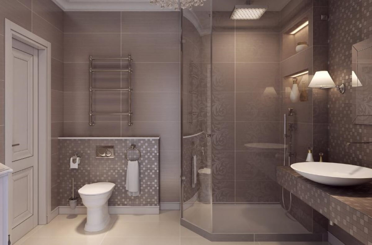 Có nhiều cách khác nhau để trang trí phòng tắm theo phong cách tân cổ điển