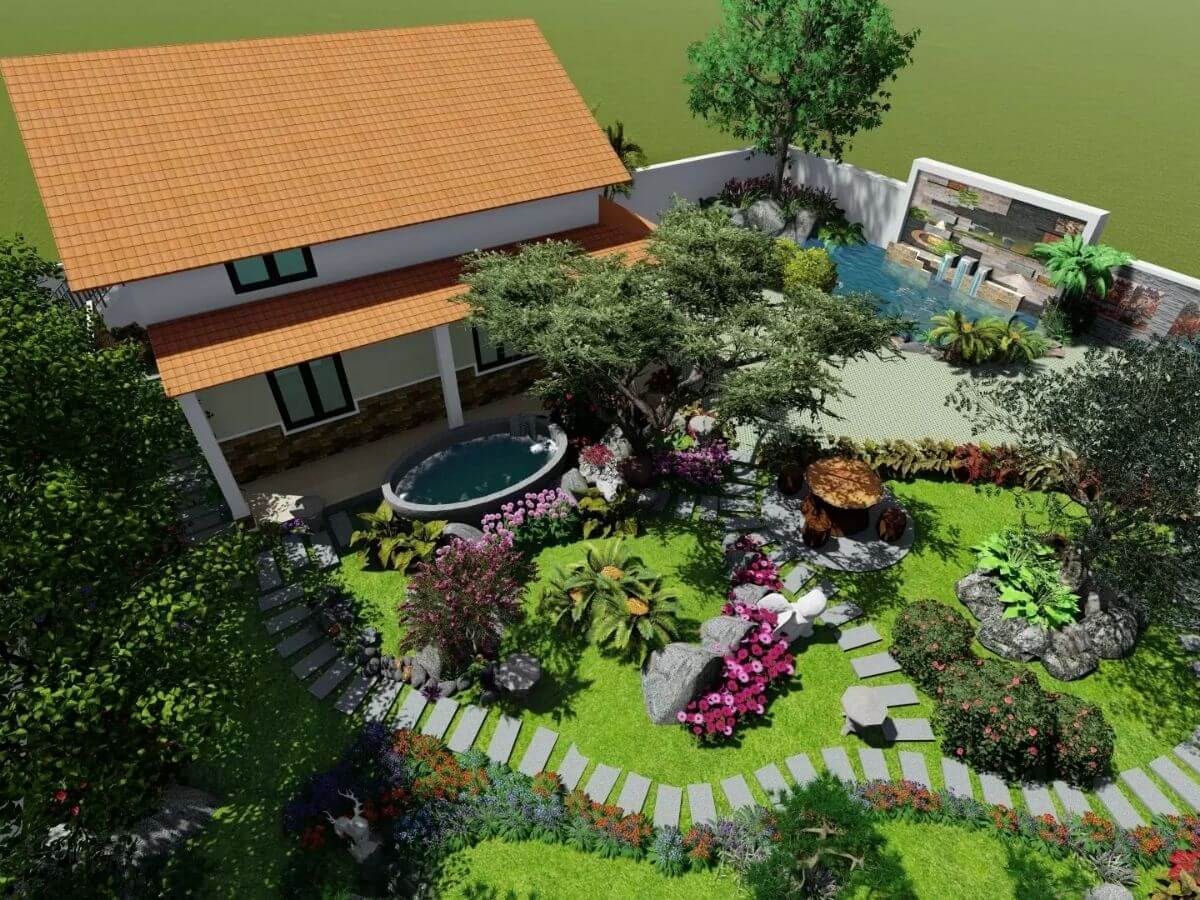 Đặc trưng của một mẫu nh&agrave; vườn đẹp 1