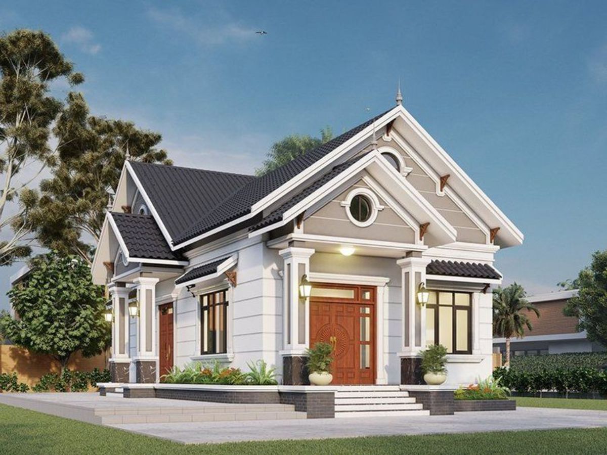 Nh&agrave; vườn m&aacute;i Th&aacute;i 1