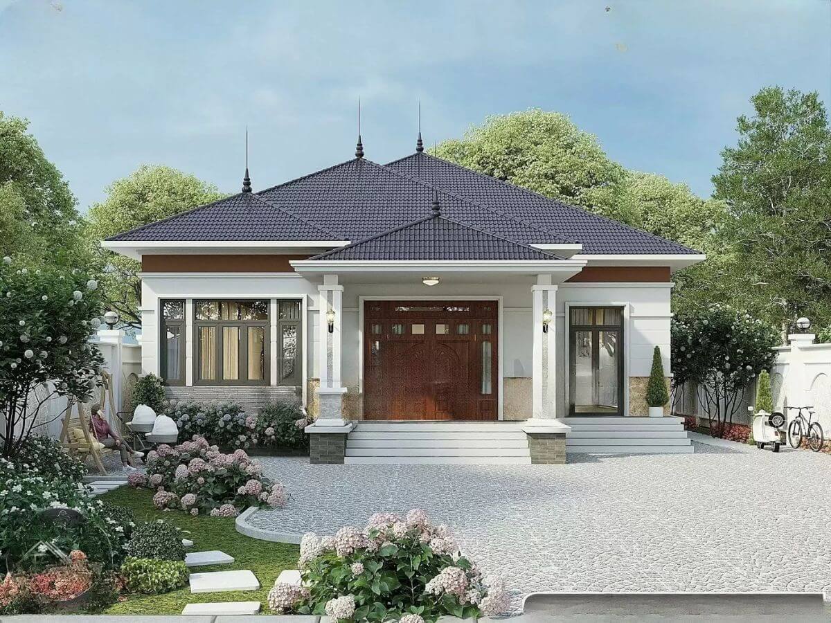 Nh&agrave; vườn m&aacute;i Nhật