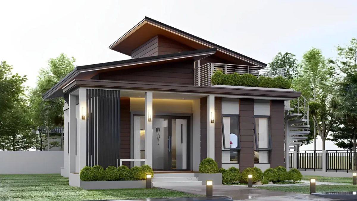 Nh&agrave; tiền chế n&ocirc;ng th&ocirc;n c&oacute; g&aacute;c lửng l&agrave; giải ph&aacute;p tối ưu khi gia đ&igrave;nh c&oacute; nhu cầu gia tăng diện t&iacute;ch sử dụng