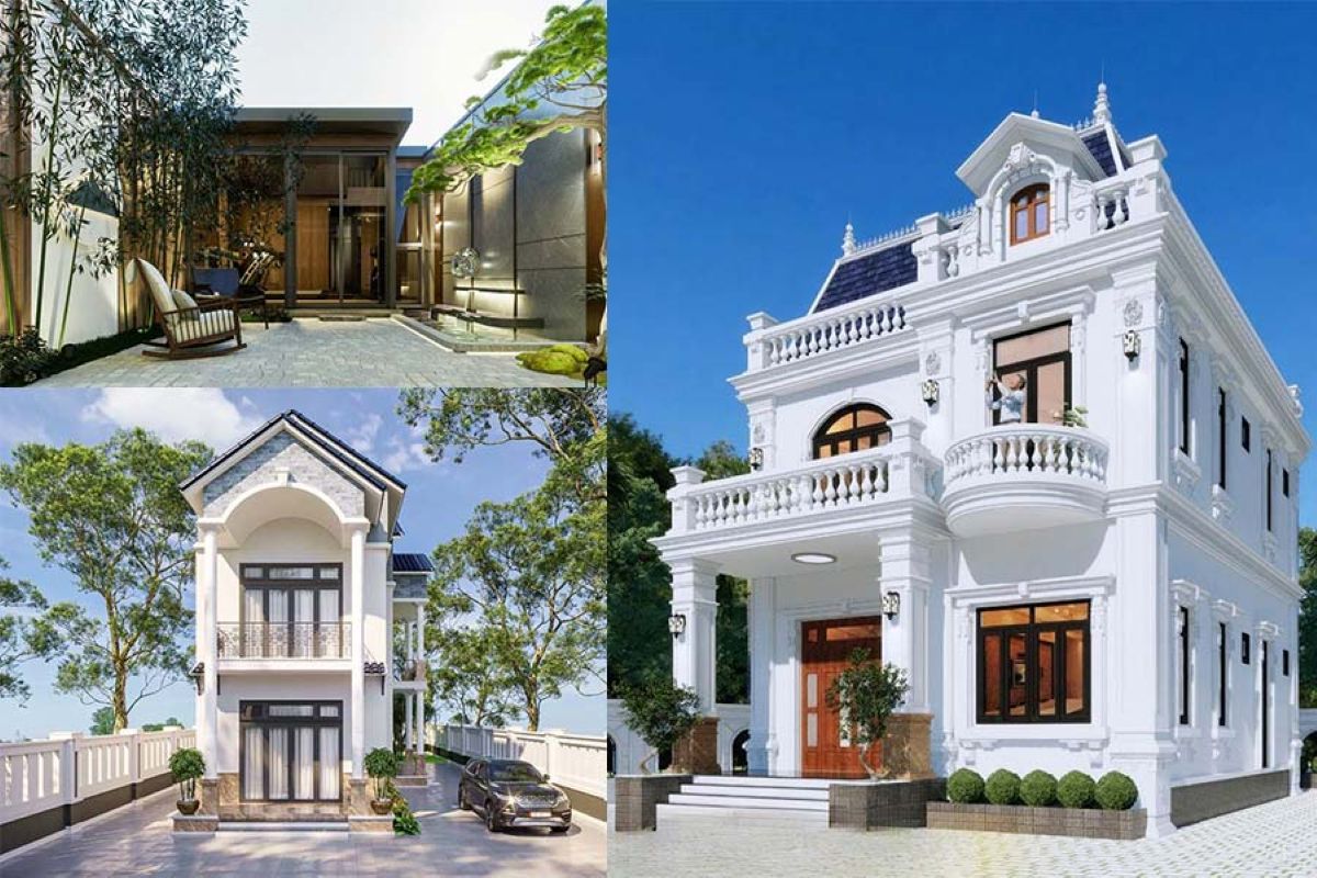 Mẫu thiết kế biệt thự mini 1