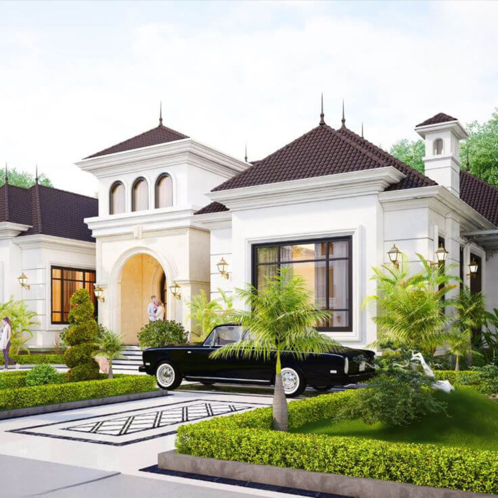 Mẫu thiết kế biệt thự mini 2