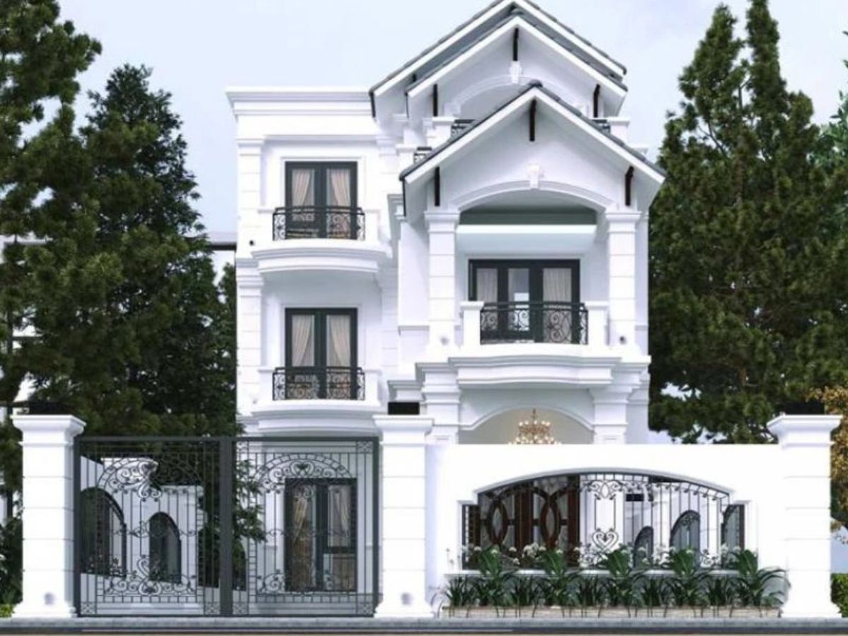 Biệt thự 3 tầng rộng r&atilde;i, tiện nghi