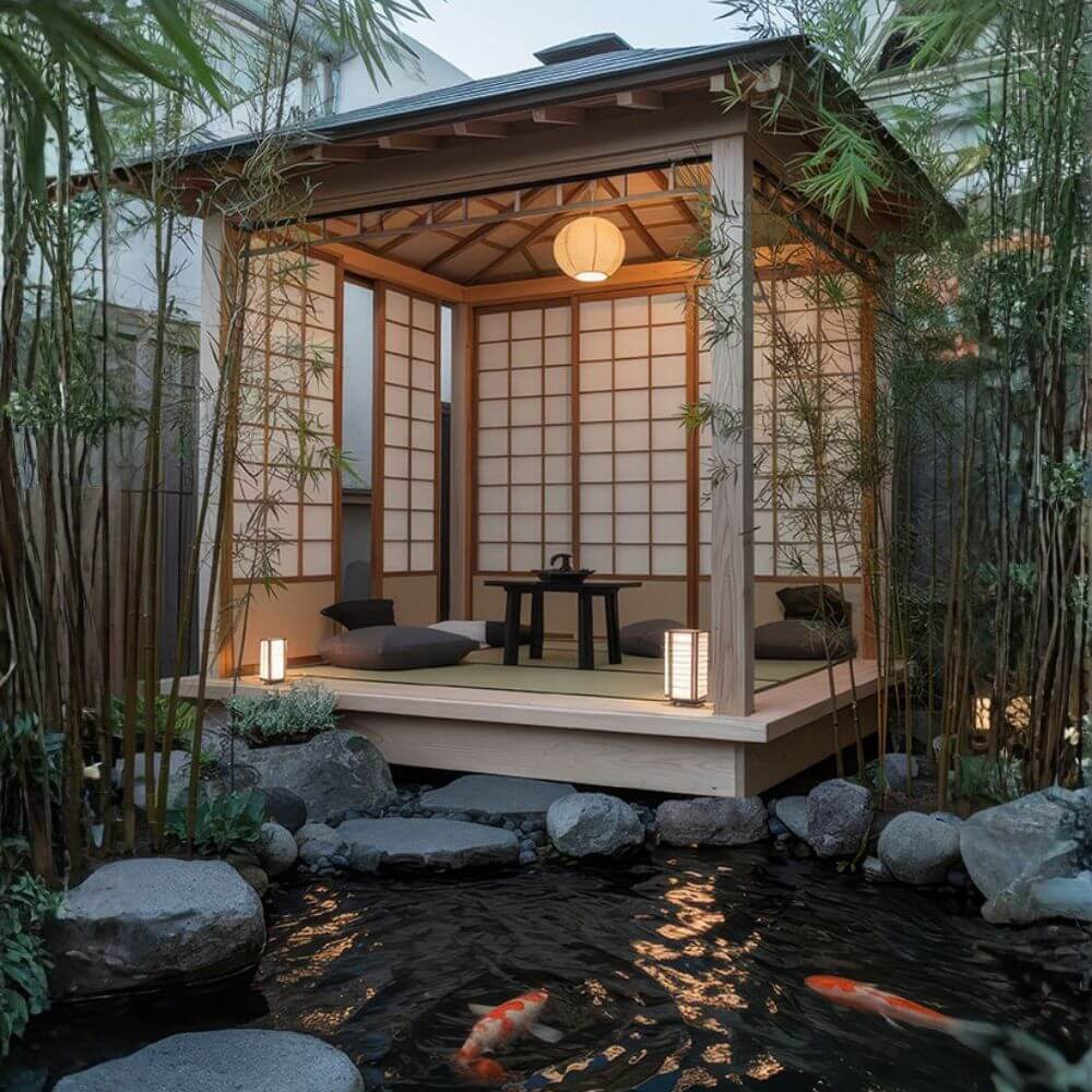 Ch&ograve;i kiểu Nhật (Tea House)