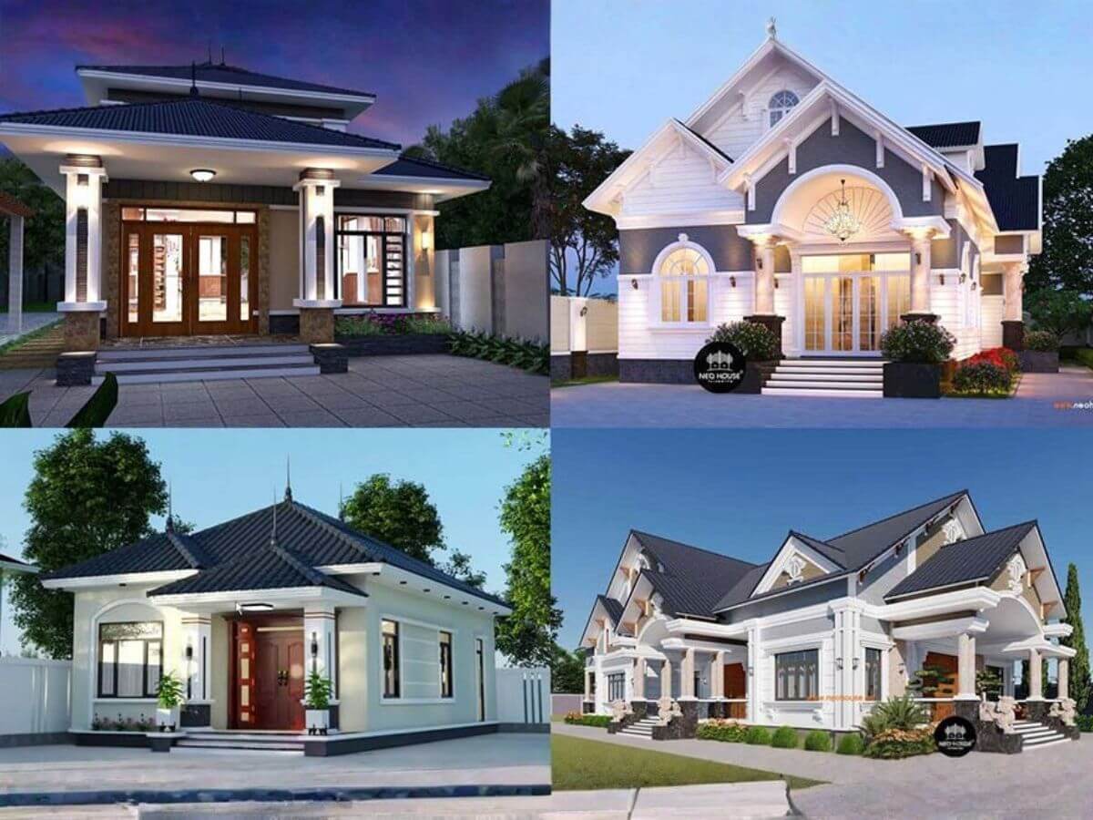 Nh&agrave; 1 tầng c&oacute; thể thiết kế theo đa dạng phong c&aacute;ch kiến tr&uacute;c