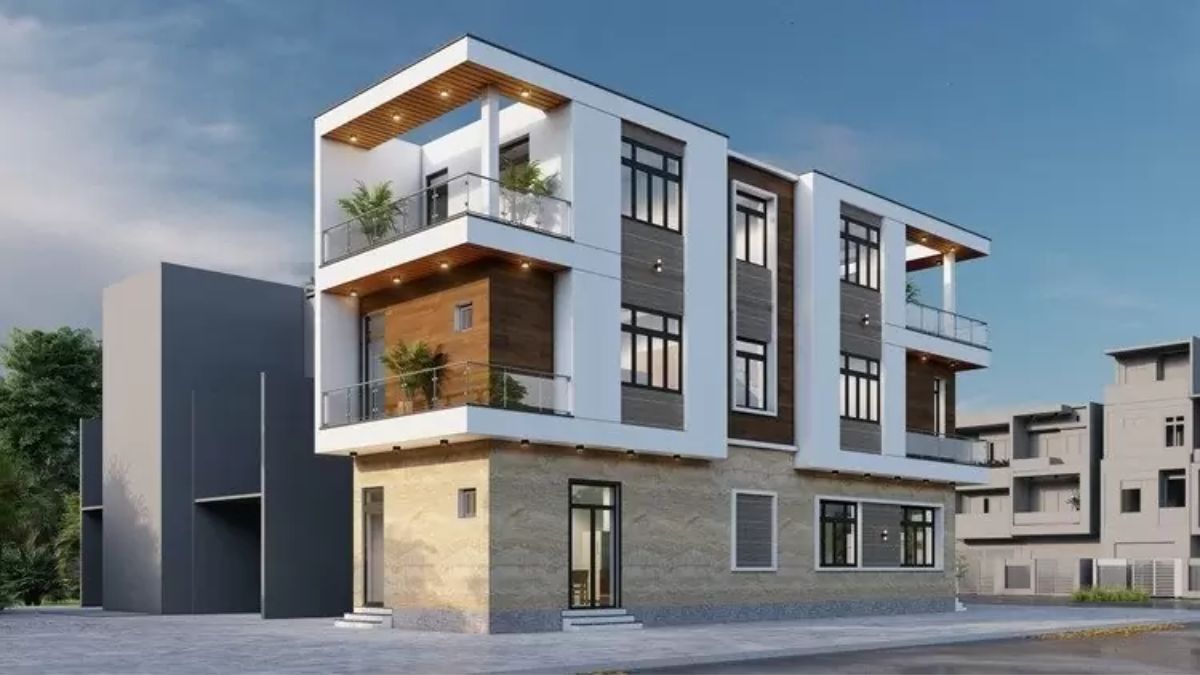 Nh&agrave; 3 tầng gi&uacute;p tiết kiệm diện t&iacute;ch đất hiệu quả, ph&ugrave; hợp với cả kiểu nh&agrave; phố, nh&agrave; ống hiện đại