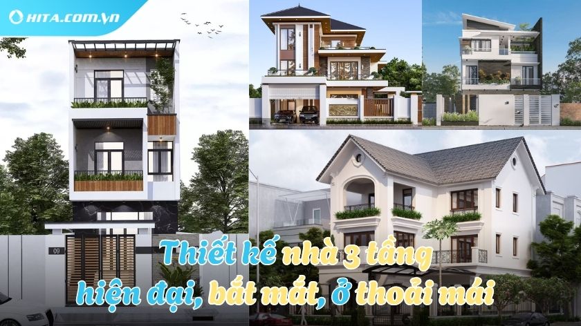 Xu hướng thiết kế nhà 3 tầng đẹp không thể bỏ qua