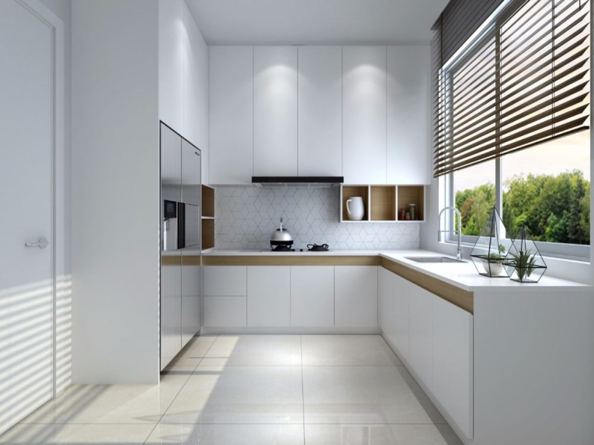 Xu hướng trang tr&iacute; ph&ograve;ng bếp nhỏ đẹp, hiện đại ai cũng m&ecirc; 7