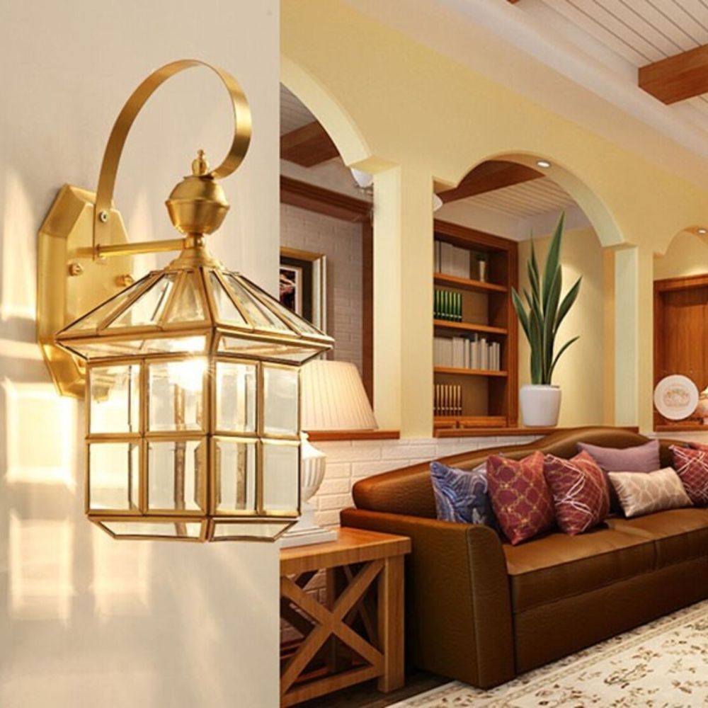 Đ&egrave;n treo tường kh&ocirc;ng chỉ cung cấp &aacute;nh s&aacute;ng m&agrave; c&ograve;n l&agrave;m tăng vẻ đẹp thẩm mỹ