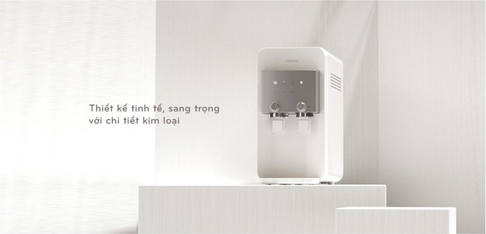 Sản phẩm Coway được thiết kế tinh tế và hiện đại