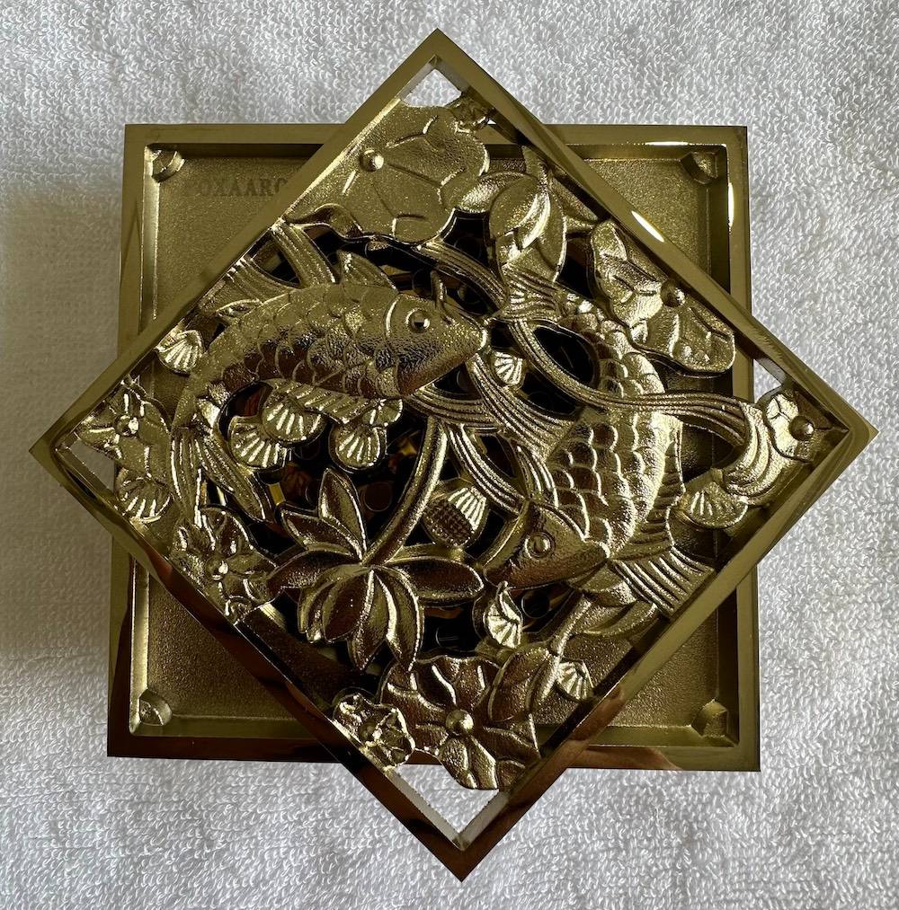 Phễu vuông họa tiết trang trí FOXAARON