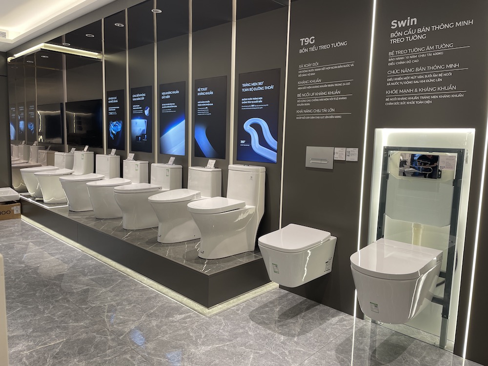 Bồn cầu JOMOO với đa dạng mẫu mã và kiểu dáng