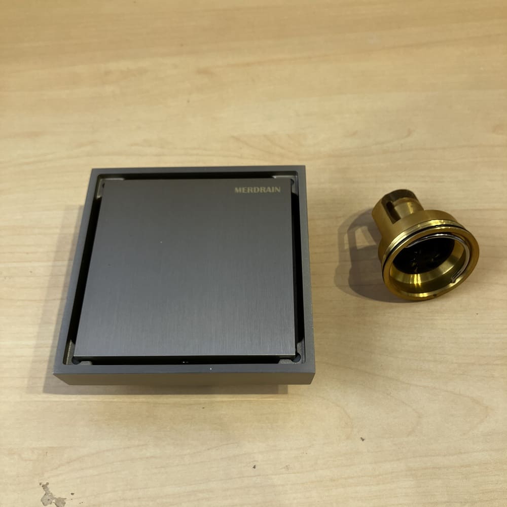 Phễu thoát sàn dạng viên lát gạch Merdrain