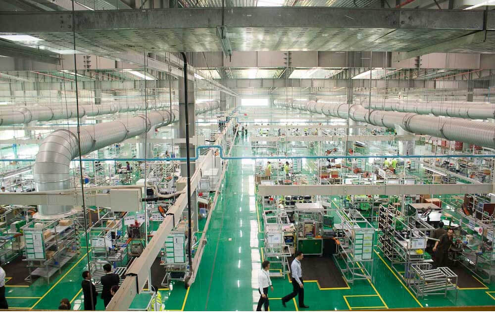 Nhà máy thiết bị điện Schneider