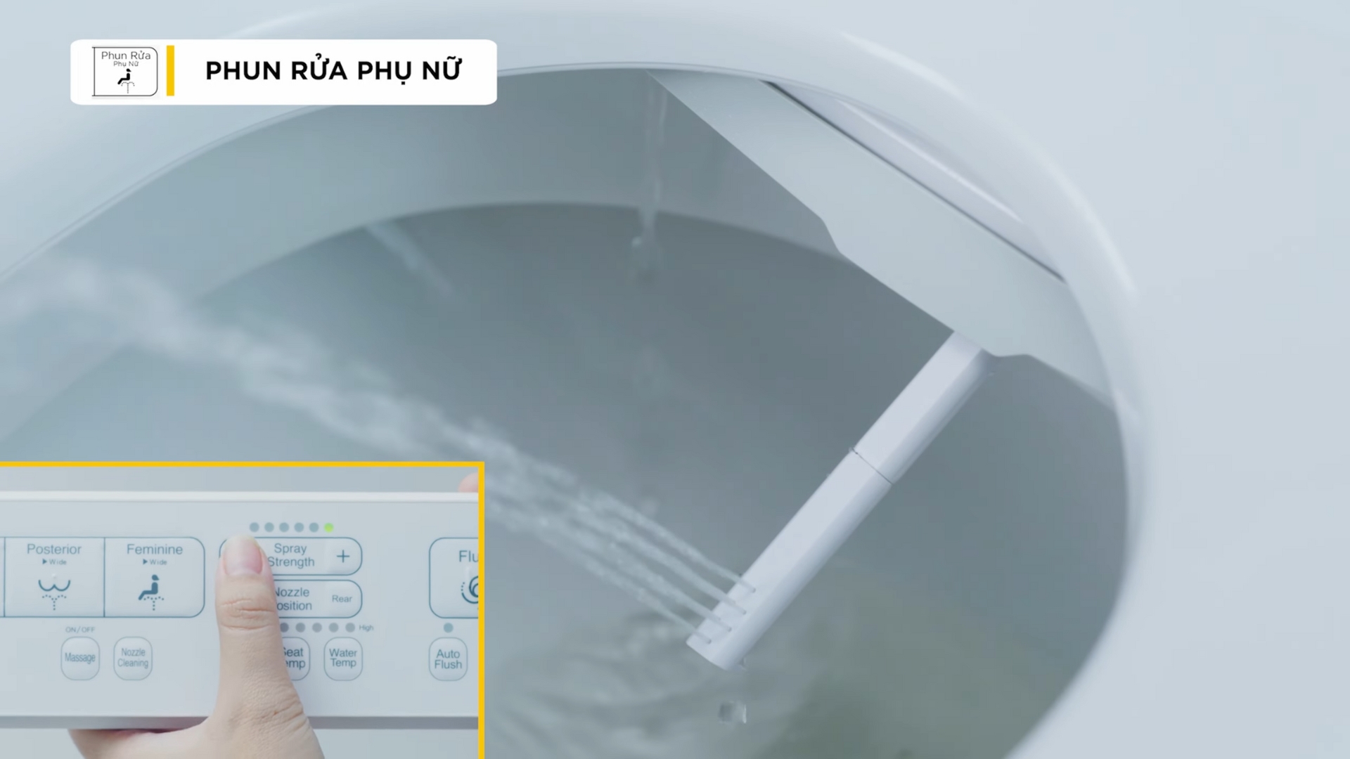 Bồn cầu điện tử thông minh American Standard WP-5017 (WP5017) dòng New AeroZen