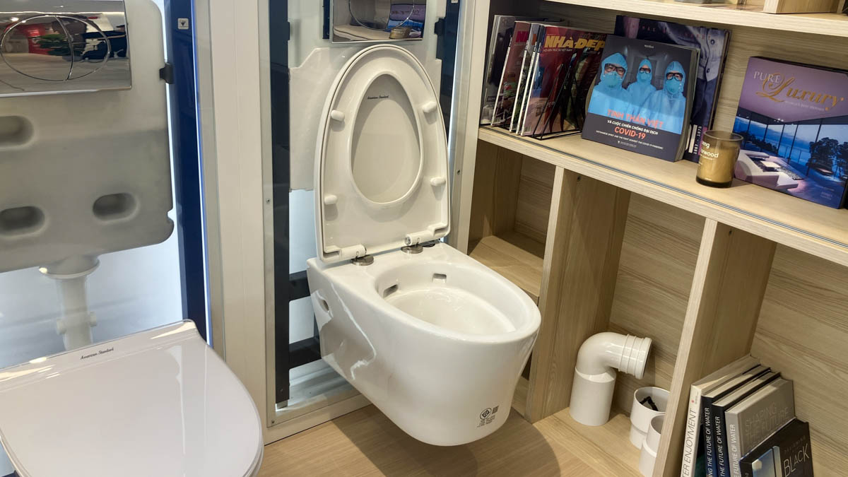 Bồn cầu treo tường American Standard WP-2265 (WP2265) nắp êm dòng Loven