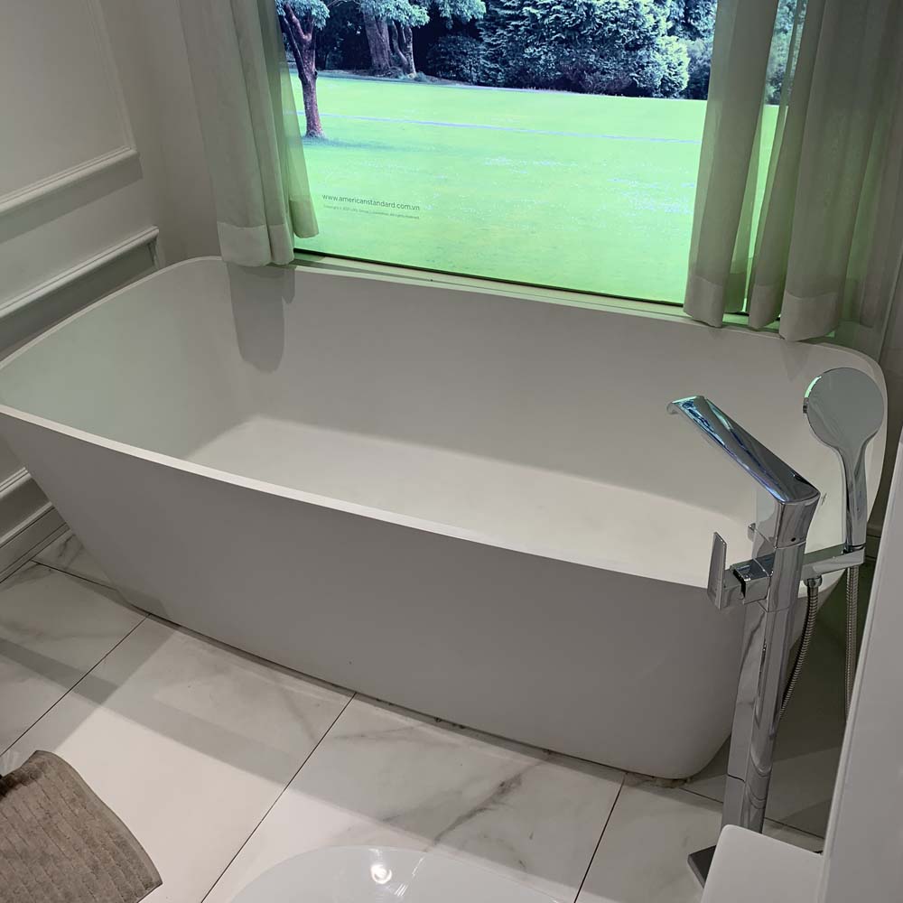 Bồn tắm đặt sàn đá Zenistone 1.8m American Standard BTAS9831
