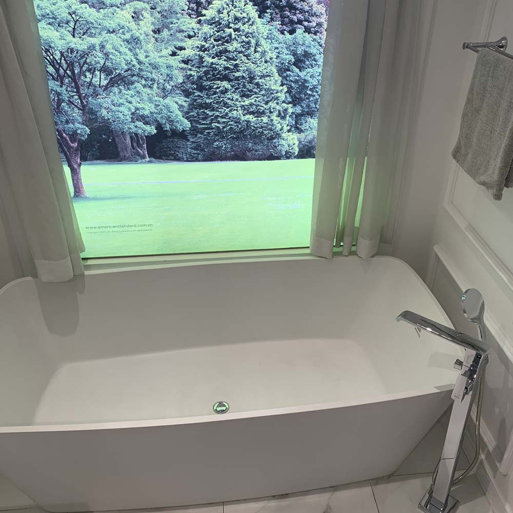 Bồn tắm đặt sàn đá Zenistone 1.8m American Standard BTAS9831