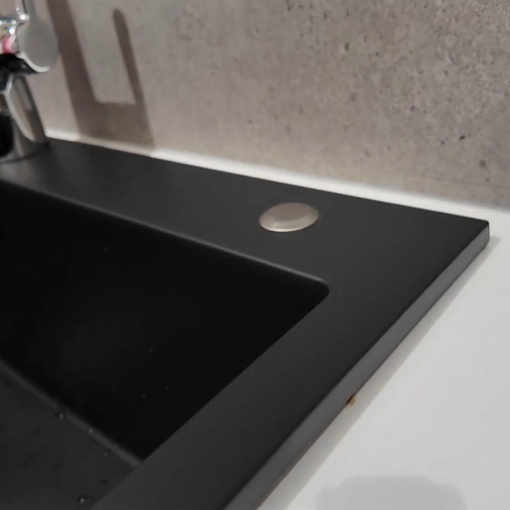 Chậu rửa chén đơn 760mm American Standard FFASX901 màu đen