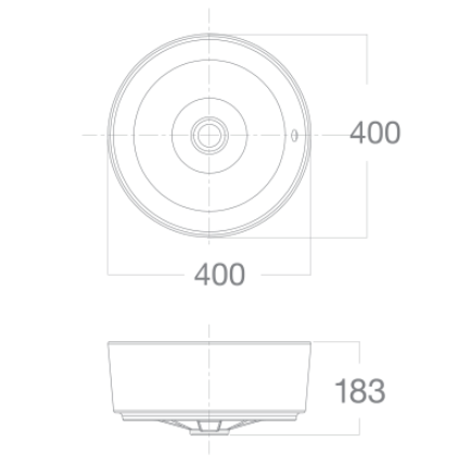 Chậu lavabo đặt bàn American Standard 0509-WT (0509WT)