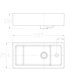 Chậu lavabo đặt bàn American Standard WP-F667 (WPF667)
