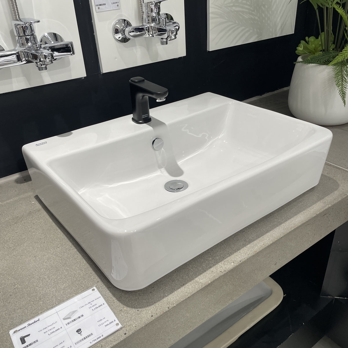 Chậu lavabo đặt bàn American Standard VF-0620 (VF0620)