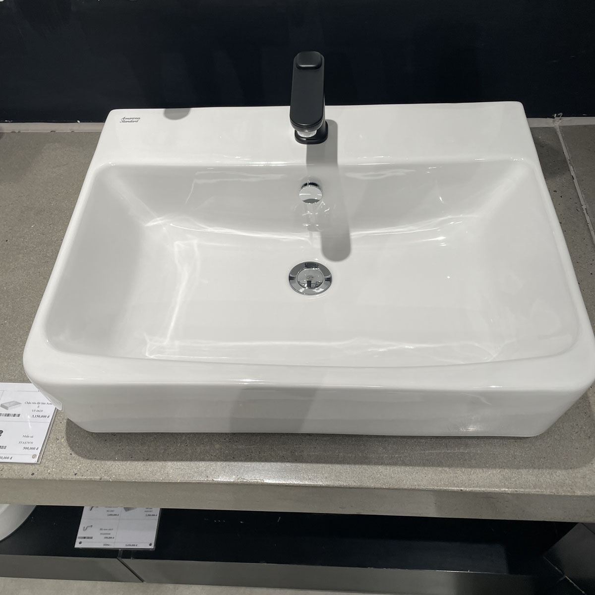 Chậu lavabo đặt bàn American Standard VF-0620 (VF0620)