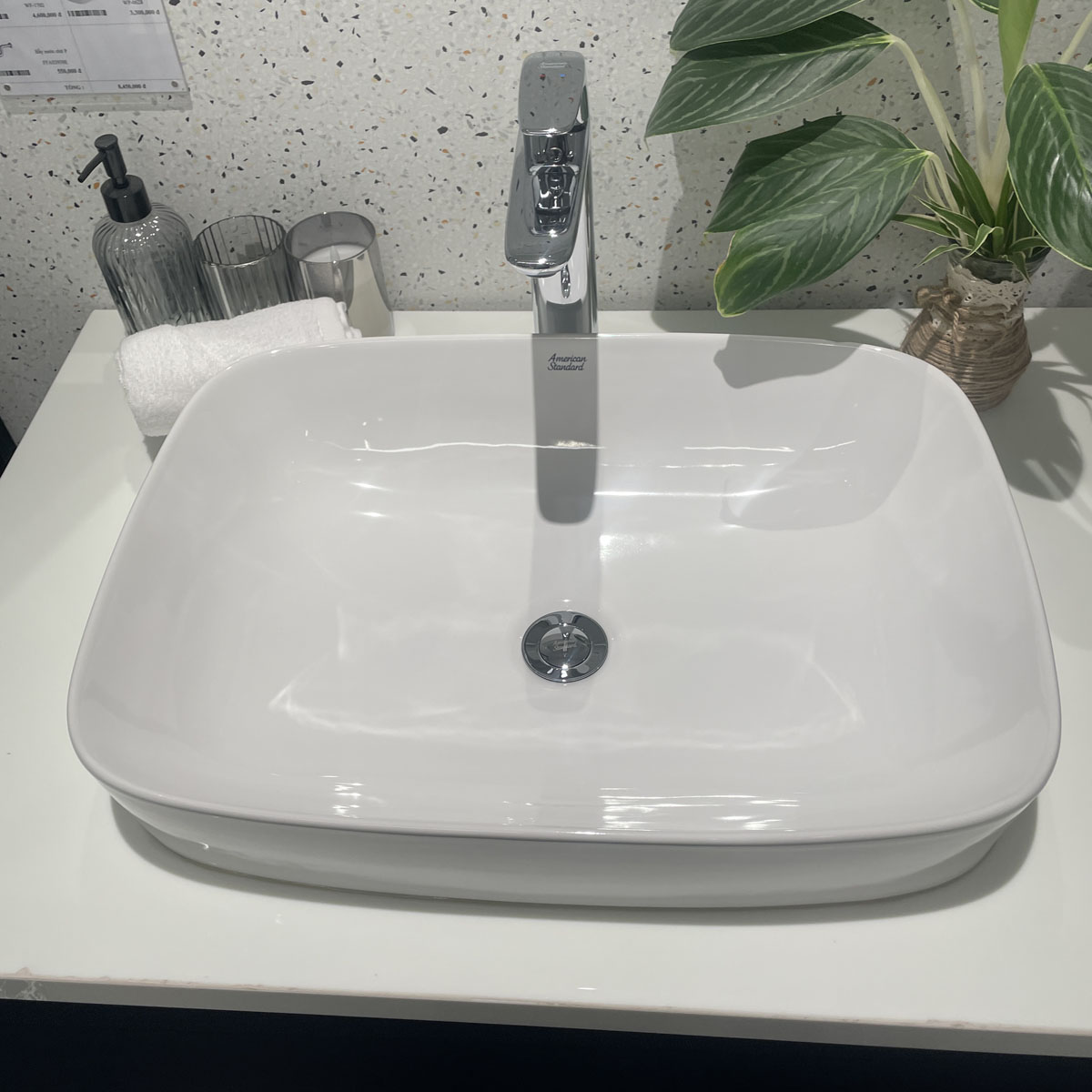 Chậu lavabo đặt bàn American Standard WP-0628 (WP0628)