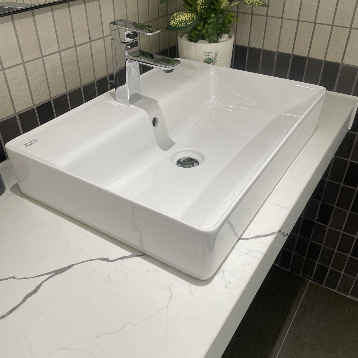 Chậu lavabo đặt bàn American Standard WP-F420 (WPF420)