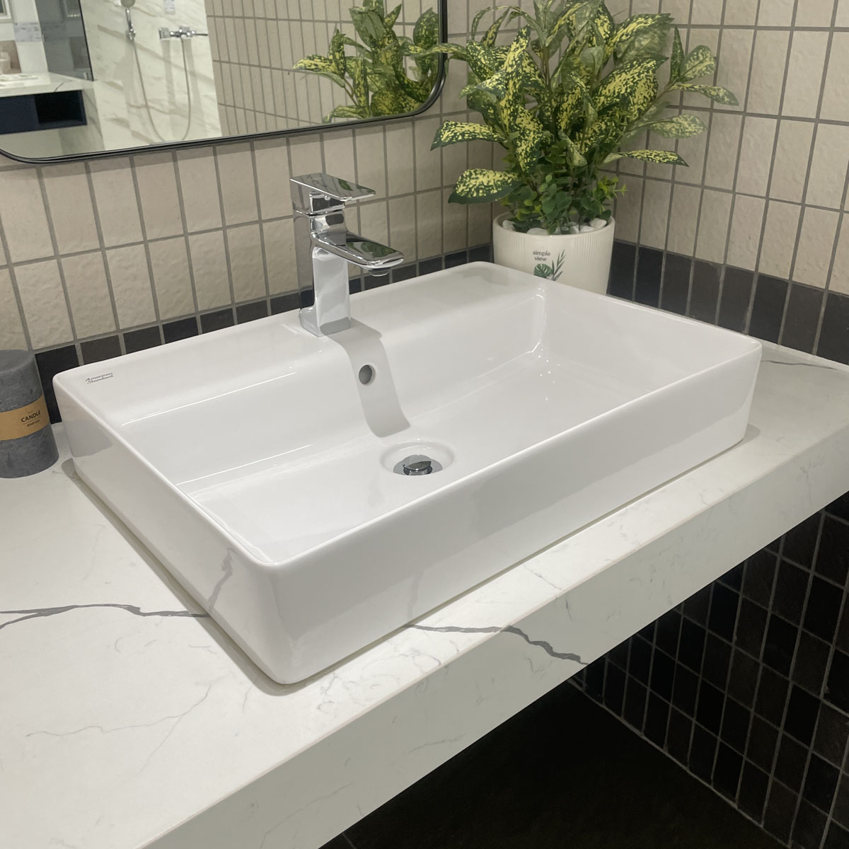 Chậu lavabo đặt bàn American Standard WP-F420 (WPF420)